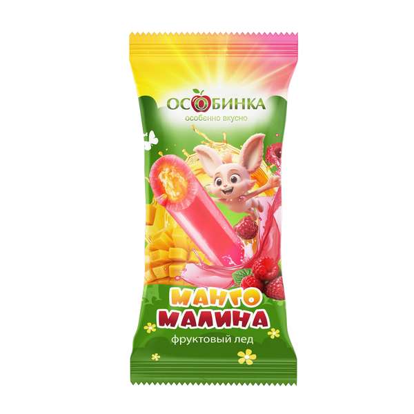 Упаковка Мороженое фруктовый лед - аренда торгового знака Особинка